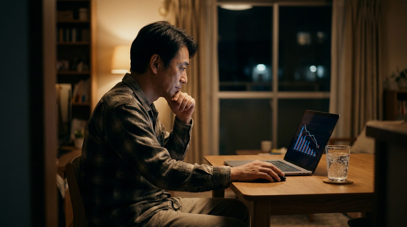 自分ごとの実測――6株を握る人柱の含み損