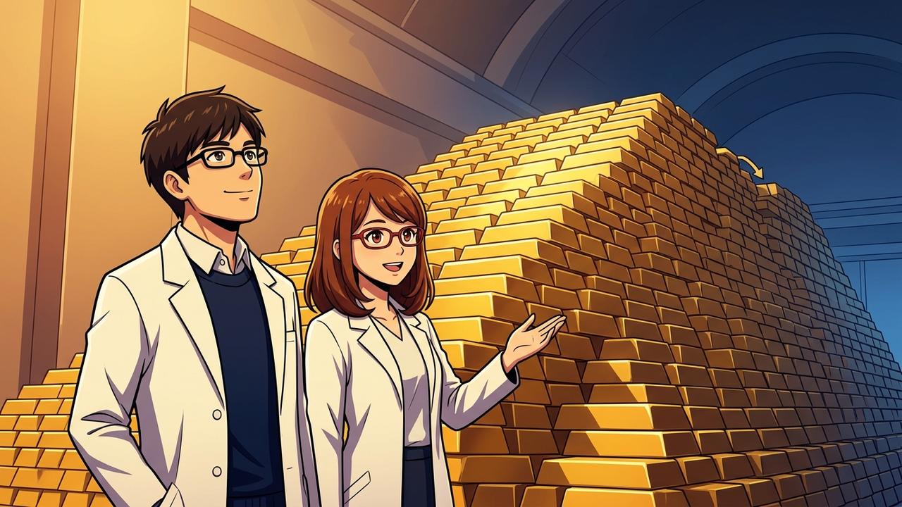 現金の山は、ついに増えるのを止めた